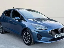 Blue Used 2022 Ford Fiesta Titanium Hatchback | £13,044 (Good price)