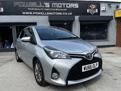 Silver Used 2016 Toyota Yaris Hatchback | £5,995 (Fair price)