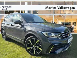 Grey Used 2022 VW Tiguan R-line SUV | £29,995 (A bit pricey)