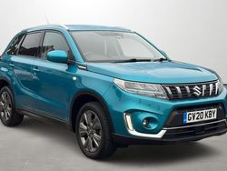 Turquoise metallic Used 2020 Suzuki Vitara SZ-T SUV | £13,495 (Fair price)
