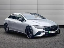 Silver Used 2024 Mercedes EQE350 AMG line Sedan | £51,490 (Fair price)