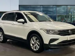 White Used 2021 VW Tiguan Life SUV | £17,492 (Fair price)