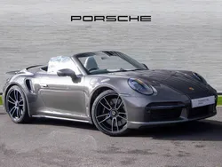 Agate grey metallic Used 2024 Porsche 911 Turbo Cabriolet | £153,550