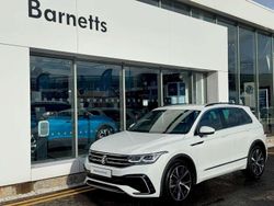White Used 2023 VW Tiguan R-line SUV | £27,999 (Fair price)