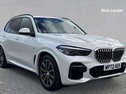 White Used 2022 BMW X5 M Sport SUV | £49,790 (Fair price)
