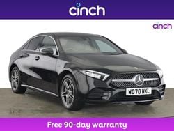 Black Used 2020 Mercedes A250 AMG line Sedan | £18,349 (Fair price)