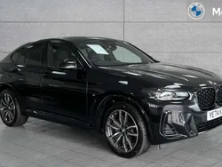 Black sapphire Used 2024 BMW X4 M Sport SUV | £46,849 (Good price)