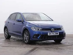 Blue Used 2024 VW Polo R-line Hatchback | £22,400 (Fair price)