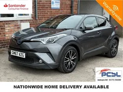 Grey Used 2018 Toyota C-HR SUV | £12,295 (A bit pricey)