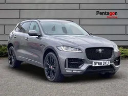 Grey Used 2018 Jaguar F-Pace R-Sport SUV | £22,995 (Fair price)