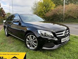 Black Used 2015 Mercedes C220 Premium Plus Estate | £7,495 (Fair price)
