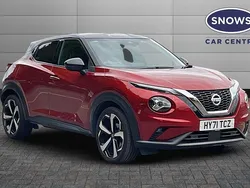 Red Used 2021 Nissan Juke S SUV | £14,899 (Fair price)