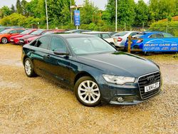 Blue Used 2014 Audi A6 Design Sedan | £5,995 (Super price)