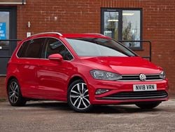 Red Used 2018 VW Golf Sportsvan GT MPV | £10,990 (Good price)
