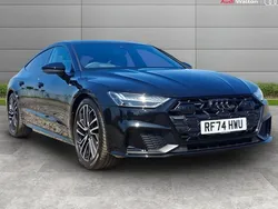 Black Used 2025 Audi A7 Black Edition Hatchback | £48,990