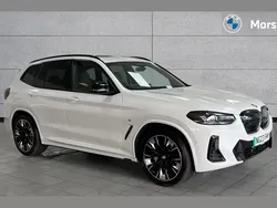 Mineral white metallic Used 2023 BMW iX3 M Sport SUV | £33,490 (Fair price)