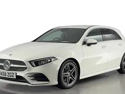White Used 2019 Mercedes A180 AMG Line Premium Hatchback | £15,421 (Fair price)