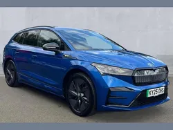 Blue Used 2025 Skoda Enyaq iV vRS SUV | £37,790 (Fair price)