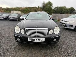 Black Used 2007 Mercedes E200 Elegance Sedan | £1,895