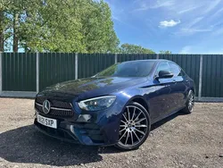 Blue Used 2021 Mercedes E400 AMG line Sedan | £26,995 (Good price)