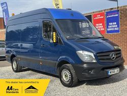 Blue Used 2017 Mercedes Sprinter Van | £9,990 (Super price)