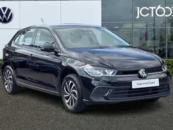 Black Used 2023 VW Polo Life Hatchback | £15,821 (Fair price)