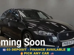 Black Used 2019 Jaguar XF R-Sport Sedan | £11,849 (Fair price)