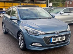 Blue Used 2016 Hyundai i20 Premium SE Hatchback | £8,499 (Fair price)