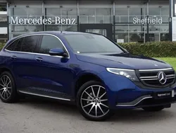 Blue Used 2021 Mercedes EQC400 AMG line SUV | £26,269 (Good price)
