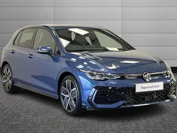 Blue New 2024 VW Golf VIII R-line Hatchback | £27,990 (Fair price)