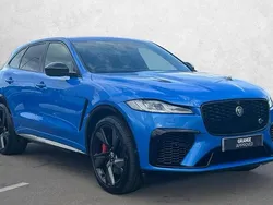 Blue Used 2024 Jaguar F-Pace SVR SUV | £67,990