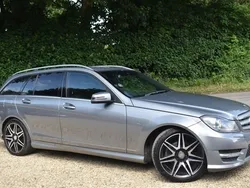 Silver Used 2013 Mercedes C250 AMG Estate | £7,495 (Fair price)