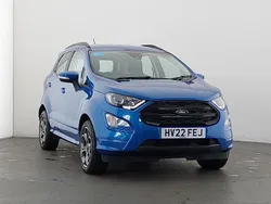 Blue Used 2022 Ford Ecosport ST-Line SUV | £13,998 (Fair price)