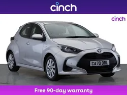 Silver Used 2021 Toyota Yaris Hybrid Hatchback | £14,289 (Good price)