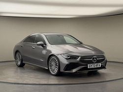 Mountain grey Used 2023 Mercedes CLA180 AMG line Sedan | £25,550 (Good price)