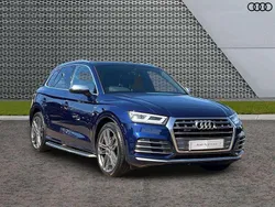 Blue Used 2018 Audi SQ5 S-Line SUV | £28,999 (Expensive)