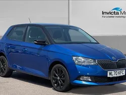Blue Used 2020 Skoda Fabia Colour Edition Hatchback | £8,281 (Fair price)