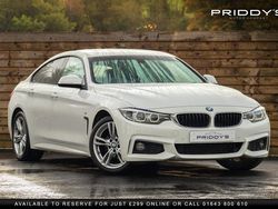 White Used 2017 BMW 420 Gran Coupé M Sport Coupe | £11,790 (Fair price)