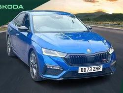 Blue Used 2023 Skoda Octavia vRS Hatchback | £26,990 (A bit pricey)
