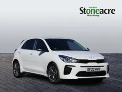 White Used 2022 Kia Rio GT-Line S Hatchback | £14,497