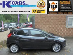 Black Used 2015 Ford Fiesta Titanium Hatchback | £6,790 (Fair price)