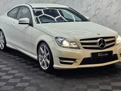White Used 2013 Mercedes C250 AMG Coupe | £7,900 (Fair price)