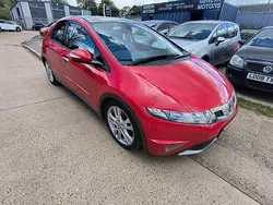 Red Used 2009 Honda Civic EX Hatchback | £2,899 (Fair price)