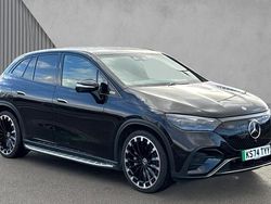 Black Used 2024 Mercedes EQE500 AMG line Sedan | £55,980