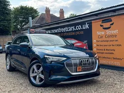 Blue Used 2020 Audi e-tron Comfort SUV | £17,684 (Good price)