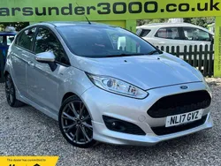 Silver Used 2017 Ford Fiesta ST-Line Hatchback | £6,575 (Fair price)