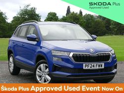 Energy blue Used 2024 Skoda Karoq SE L SUV | £20,950 (Fair price)