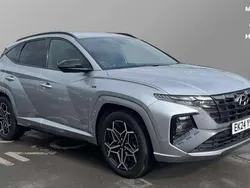 Shimmering slvr Used 2024 Hyundai Tucson N Line SUV | £26,107 (Good price)