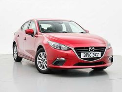 Red Used 2016 Mazda 3 Hatchback | £8,411 (Fair price)