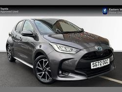Grey Used 2022 Toyota Yaris Hybrid Design Hatchback | £16,799 (Fair price)